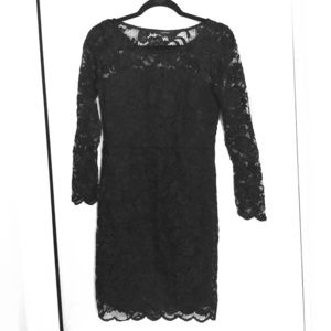 FashionNova Black lace dress